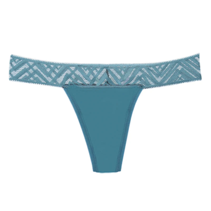 Tanga menstruel - Dentelles - flux léger