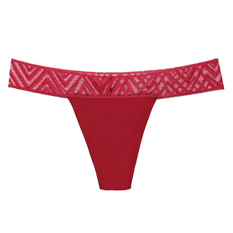 Tanga menstruel - Dentelles - flux léger