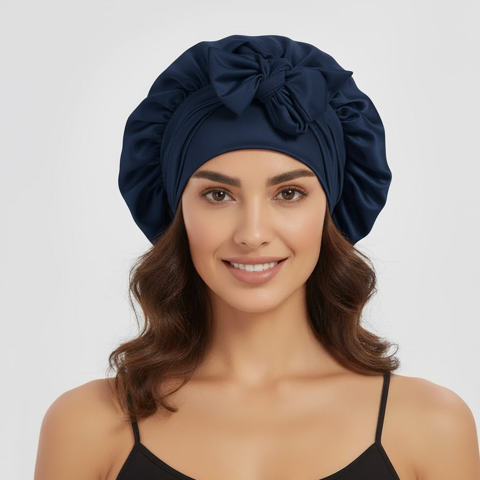 Bonnet Soie Noeud Papillon