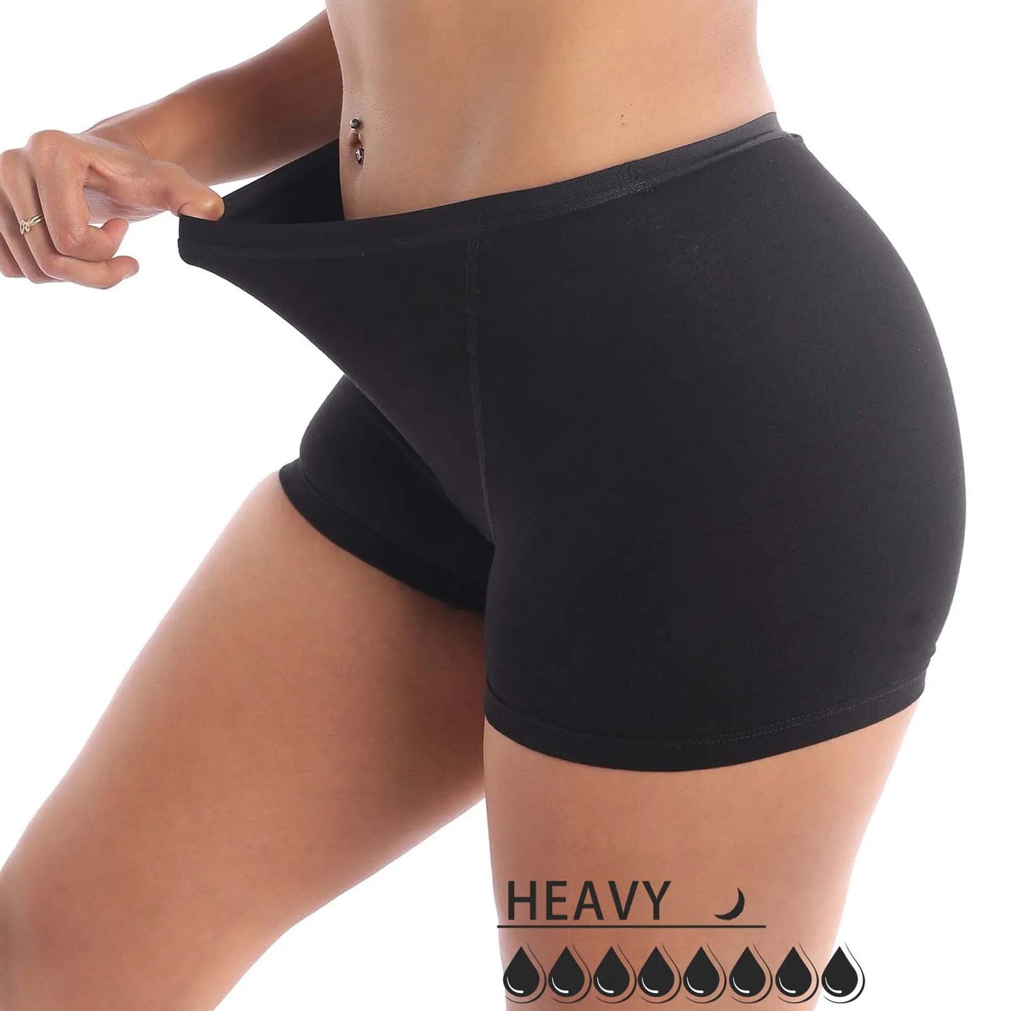 Culotte menstruelle - Taille Haute - Absorption des flux lourds  - flux important